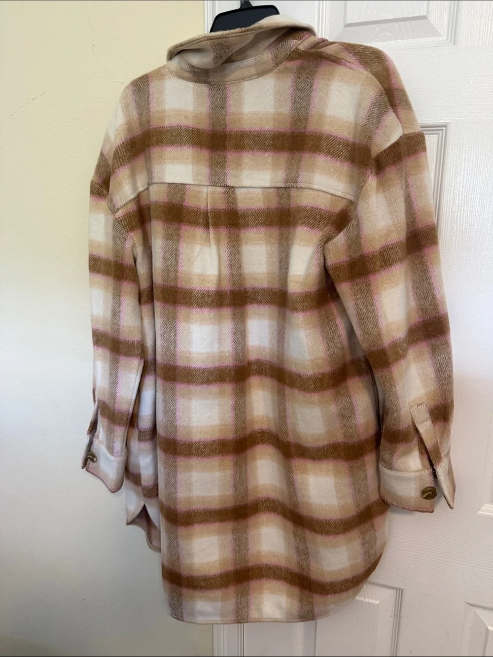 Nordstrom oversized plaid